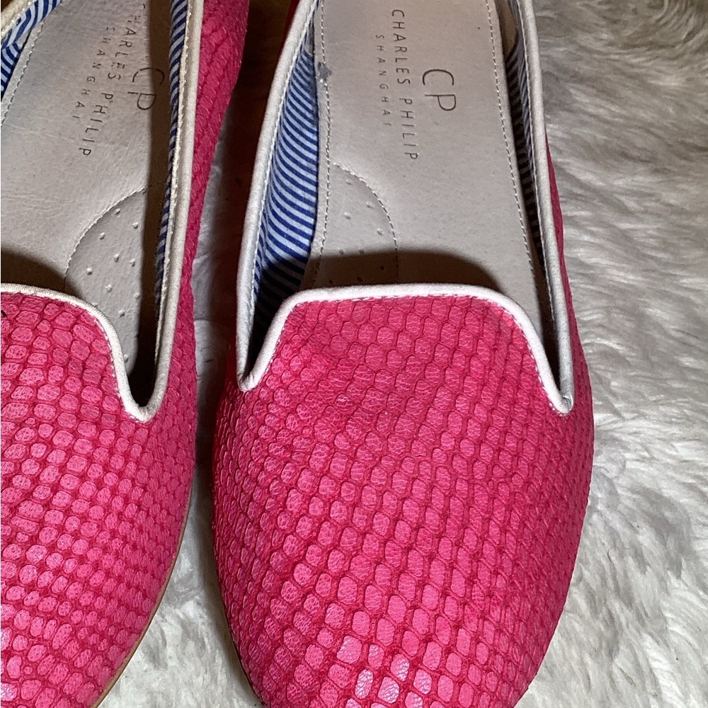 Charles Philip Shanghai Lizzette Flat Size 9.5 - Picture 2 of 7